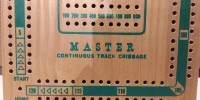 Cribbage Vintage en Bois Master