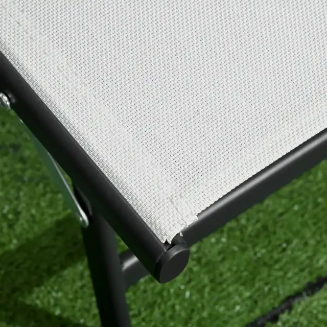  Lounge Chair with Wheels, 5-Level Adjustable Backrest for Garde in Patio & Garden Furniture in Markham / York Region - Image 8