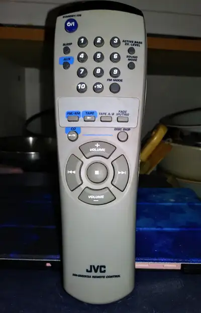 JVC remote control for audio system RM-SMXK5A, View more