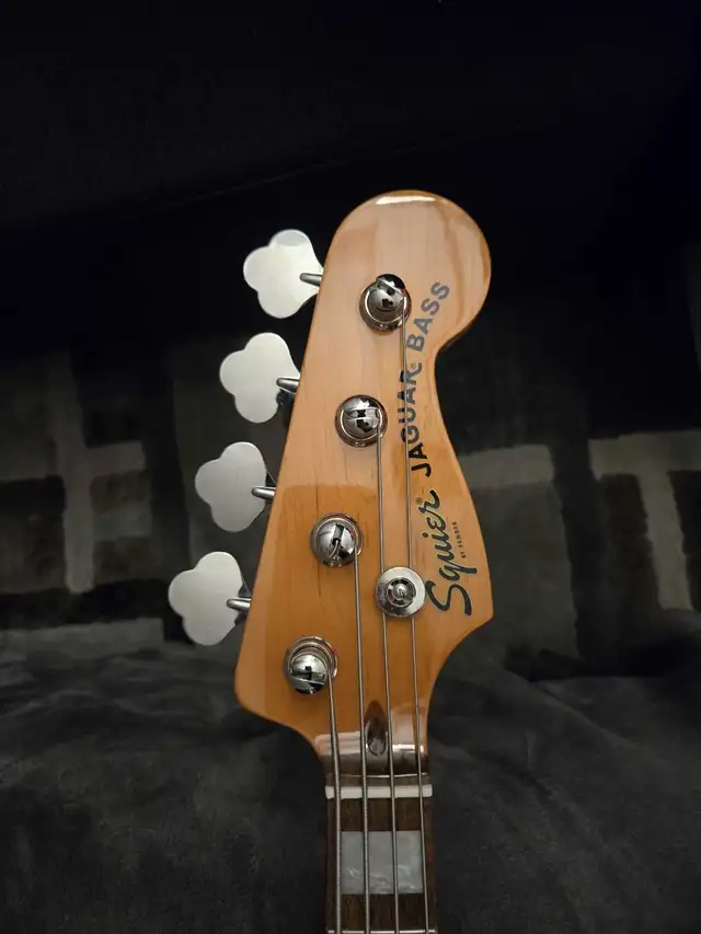 Squire Classic Vibe Jaguar Bass Guitar  in Guitars in Windsor Region - Image 3