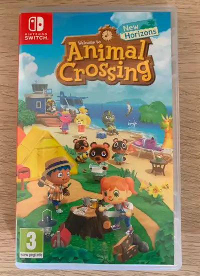 Used Like New Animal Crossing New Horizons for Nintendo Switch, complete with case and cartridge. Ca...