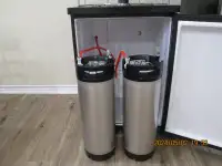 Double Tap Kegerator With Extra Accessories