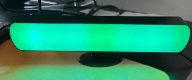 RGB LED Desk Lamp with Remote – USB Ambient Light in Indoor Lighting & Fans in Kitchener / Waterloo - Image 5