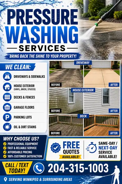 Pressure Washing Services – , View more
