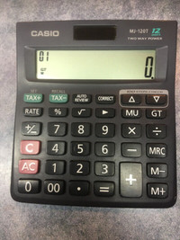 CASIO MJ-120T New Calculator
