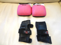 Set of Kids Knee and Wrist Guards CTX Sports, Gear 360 $10/all