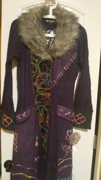Brand New Embroidered cardigan. 