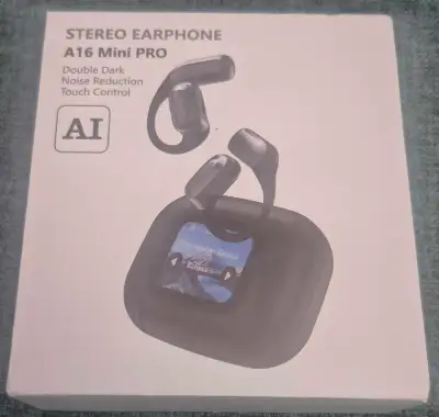 A16 Mini PRO Stereo Earphone Wireless Bluetooth Earbuds , View more