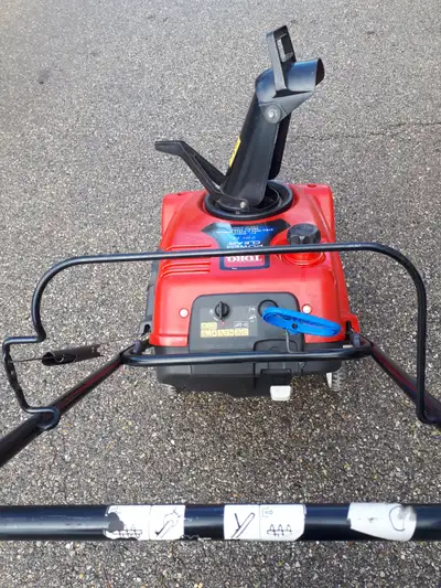Toro single stage snowblower, View more
