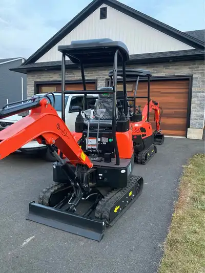 NEW 2025 MINI EXCAVATOR NT18K WITH KUBOTA DIESEL , THUMB , HYDRAULIC OIL COOLER , 18” BUCKET , SWING...