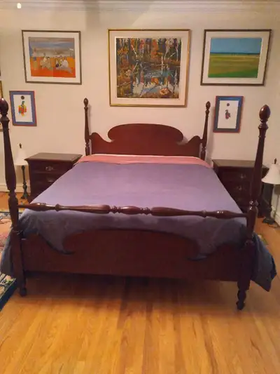 Gibbard Legacy Queen Solid Mahogany Legacy 6 Piece Bedroom Set, View more