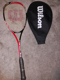 Wilson Tour BLX squash racquets-like new + new ball