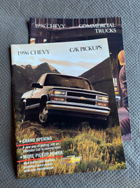 Vehicle dealer brochures. 90’s. 