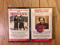 2x Johnny Cash cassettes in great condition.
