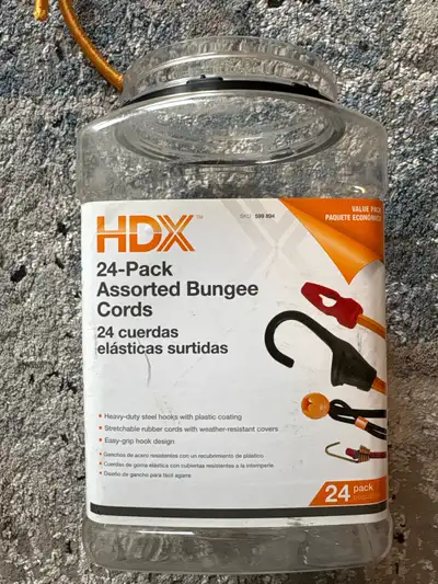 Bungee cords assorted, View more