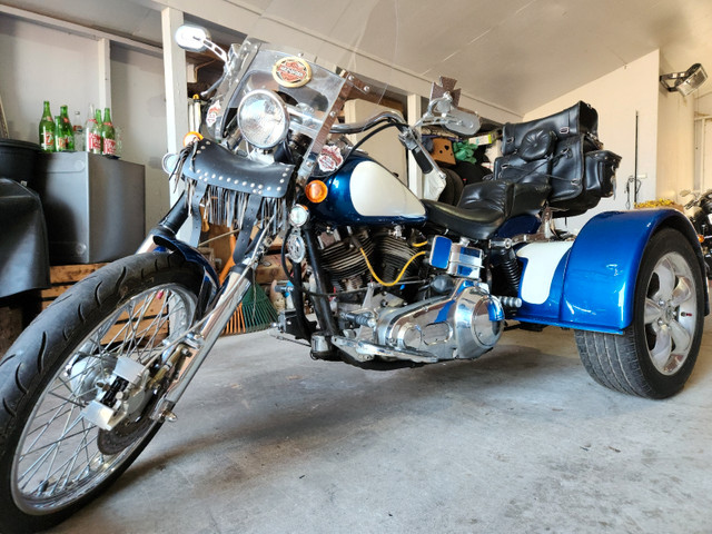 1975 Harley Davidson FX-1200 Super Glide Shovelhead Trike in Street, Cruisers & Choppers in Cambridge - Image 3