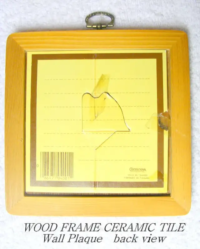 Ceramic Wall/Desk Plaque, wood frame: gear in brain…before mouth in Home Décor & Accents in City of Toronto - Image 7