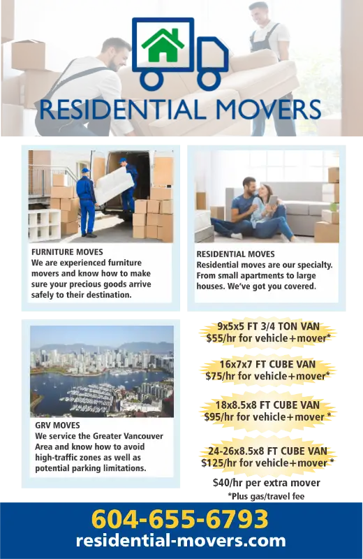 Residential Movers- Moving, Storage, Packing and Disposal628643566219541212
