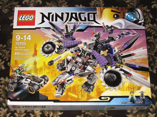 LEGO NINJAGO: Nindroid MechDragon Set 70725 (2014) Retired | Toys & Games |  Edmonton | Kijiji