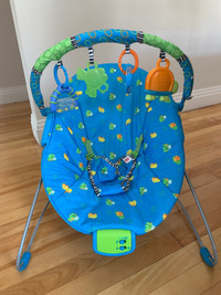 Chaise vibrante pour bébé 