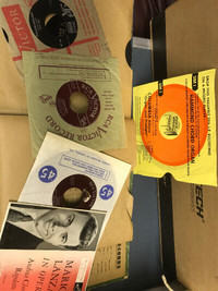 records Mario Lanza Tenor: Four Neapolitan Songs,  45 rpm Record