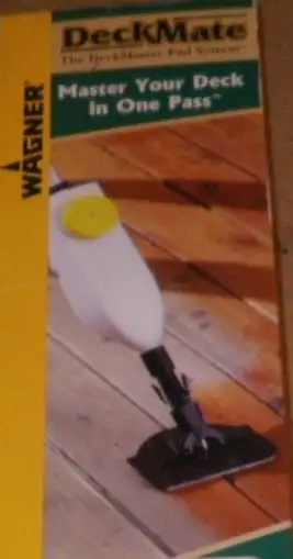 NEW (open box) Wagner Deckmate Staining Tool, View more