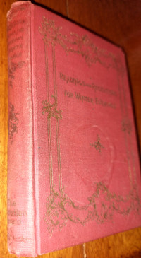 1895 Readings and Recitations for Winter Evenings Book