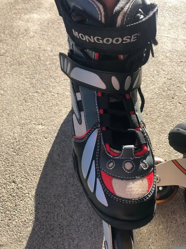 Mongoose ABEC-5 Inline Skates Roller Blades Mens Size 8, Aluminu in Skates & Blades in City of Toronto - Image 9