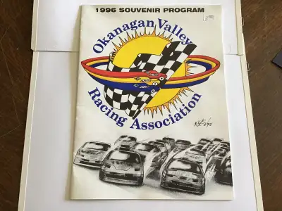 1996 Okanagan Valley Racing Association Program, View more