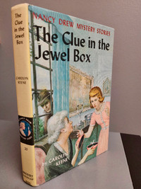 NANCY DREW CLUE IN THE JEWEL BOX - vintage, 1967