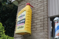 Enseigne publicitaire - Bouteille Pennzoil