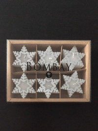 Bombay Snowflake Candles
