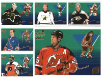 2000-01 PACIFIC AURORA SET DE 150 CARTES ROY,SAKIC,HULL+++