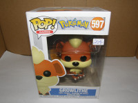 Figurine Funko Pop Pokémon Growlithe # 597 - 20$