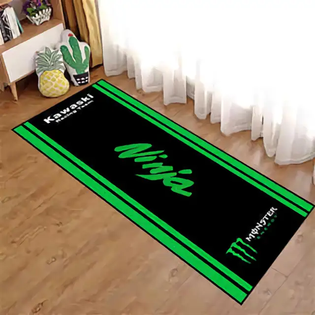 Kawasaki Ninja Racing H2 Monster Energy display Carpets Rug Mat in Other in Barrie - Image 5