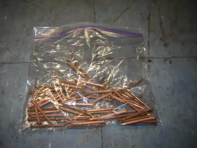 Copper coated cosmetic nails & spikes, View more