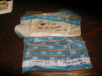 1984 -89 Corvette NOS Beige speaker grilles Pt# 15523595 & 96 asking 20.00 each 1958 -62 Corvette NO...