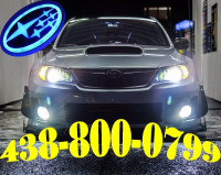 SUBARU LED HEADLIGHTS HID XENON KIT CONVERSION CAR HI LOW FOG