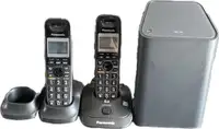 Two head set wireless Panasonic phones + Helix modem