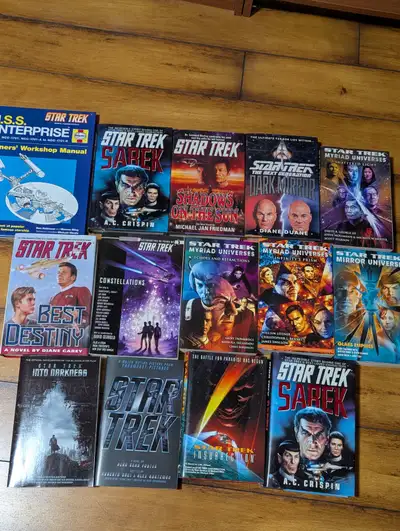 Star trek books, View more