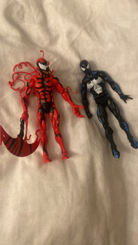 Carnage and symbiote spiderman marvel legend