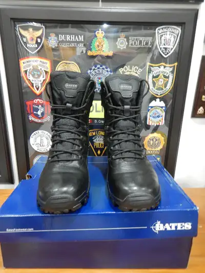 Both pairs of these BATES TACTICAL BOOTS are in excellent shape. One pair is size 9 and the other pa...