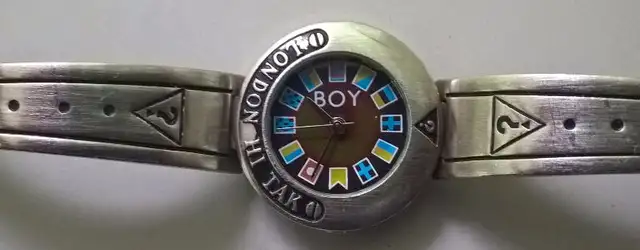 Vintage Rare London Hi Tak Boy Ladies Watch in Arts & Collectibles in Oshawa / Durham Region - Image 2