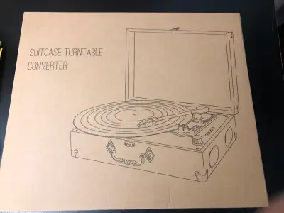 NEW Sealed Turntable Converter, View more