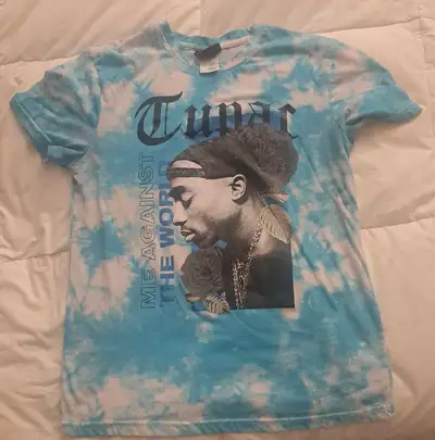T-shirt Tupak Me against the world tie-dye small, View more