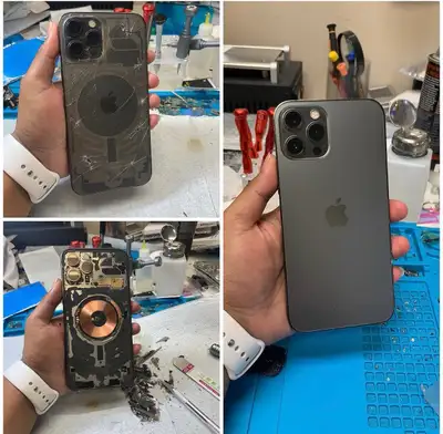 iPhone Screen and Back Glass Repair , View more
