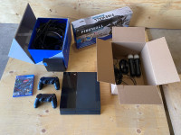 SOLD THANKS PS4 + PSVR headset, 2 gamepad  2 move no camera cash