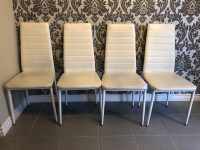 4 Dining chairs
