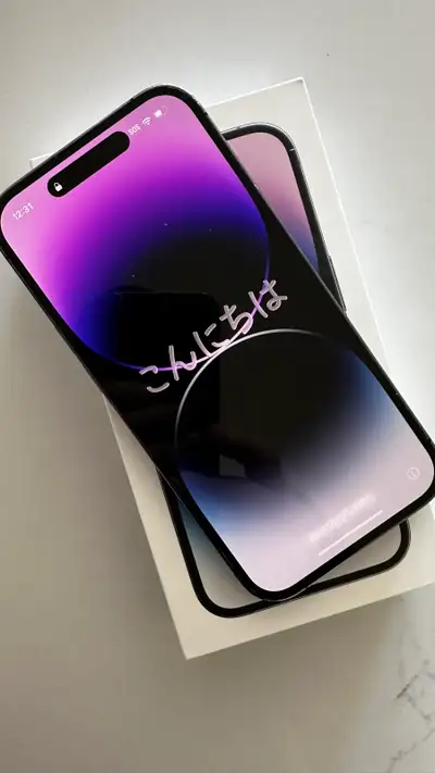 iPhone 14 Pro 128GB Deep Purple Unlocked with Box, View more