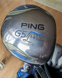 PING G5L LADIES DRIVER WOODS HYBRIDS